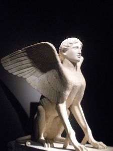 The Sphinx of Lanuvium, British Museum, 120-140 AD